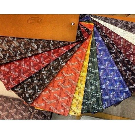 colori goyard|goyard color chart.